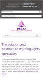 Mobile Screenshot of deltaobstructionlighting.com